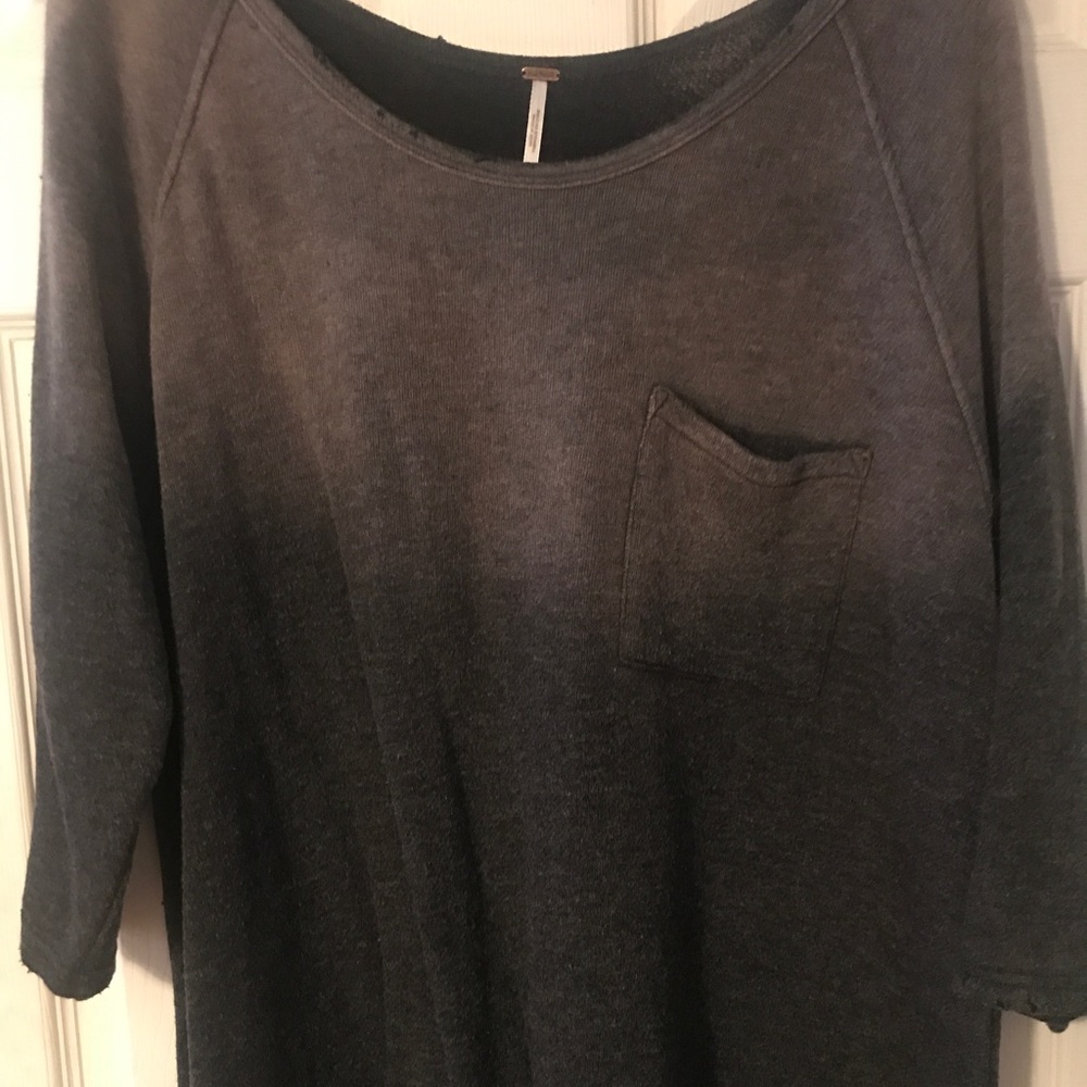 Free People Sweatshirt Tunic